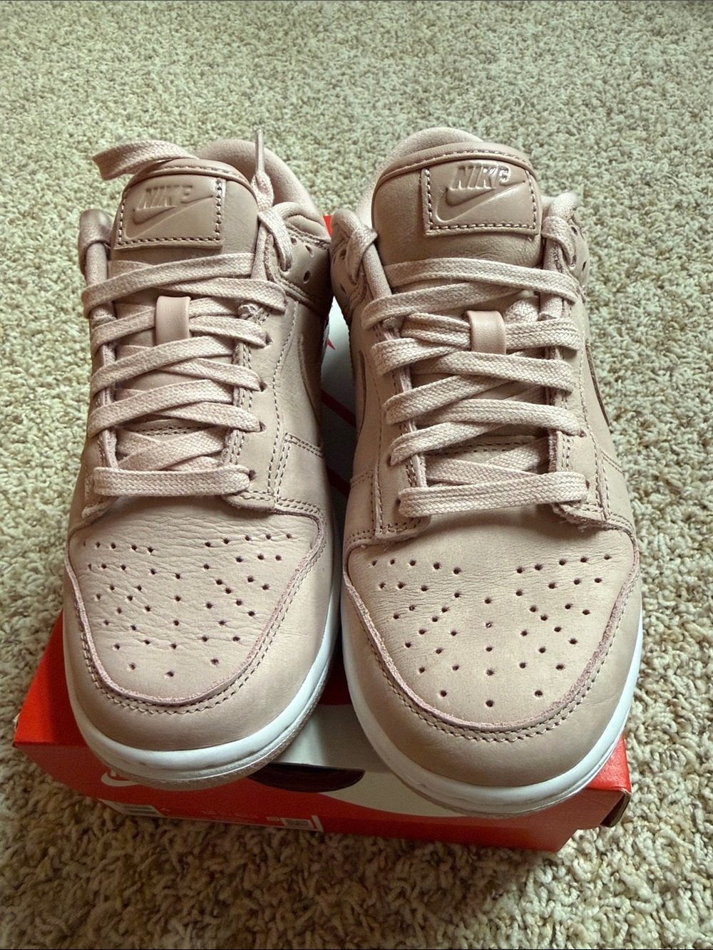 Nike Women’s Blush Pink Low-Top Sneaker